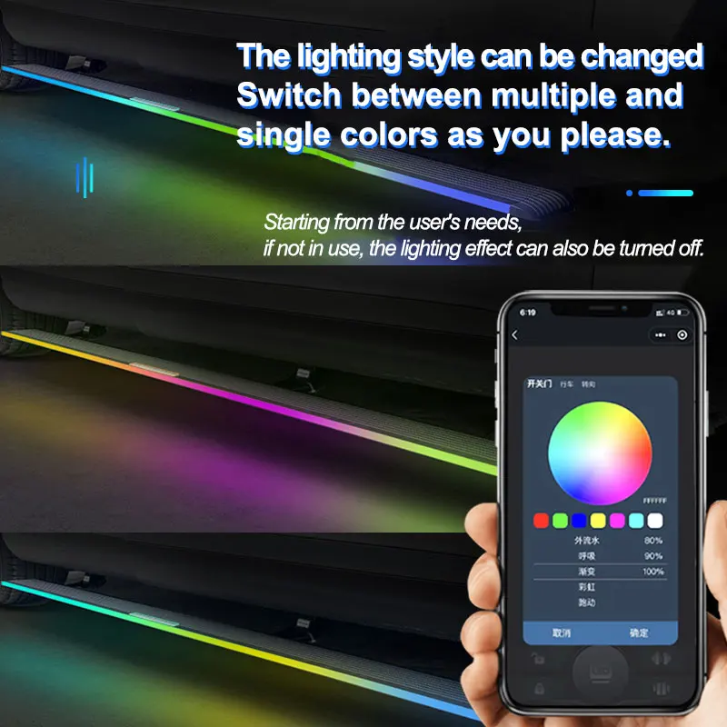 Electric Side Step For Benz GLE Sport Version Power Running Boards Fit Glk Class Aluminium Alloy Car Auto Pedal  Factory Price