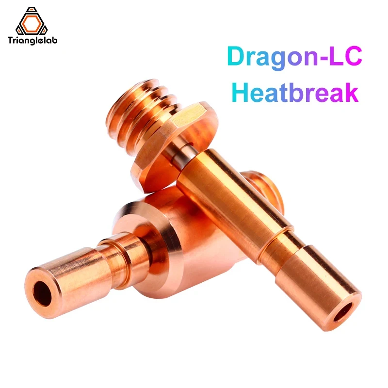 Trianglelab Dragon-LC Hotend Bi-Metal Heatbreak Only Compatible With Dragon-LC Hotend Water-cooled extrusion head parts