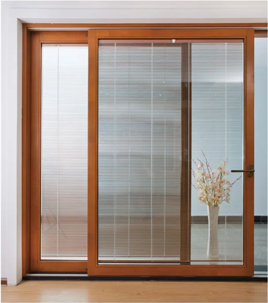 China Factory Aluminum Louver Between Glass Blinds For Plantation Shutters