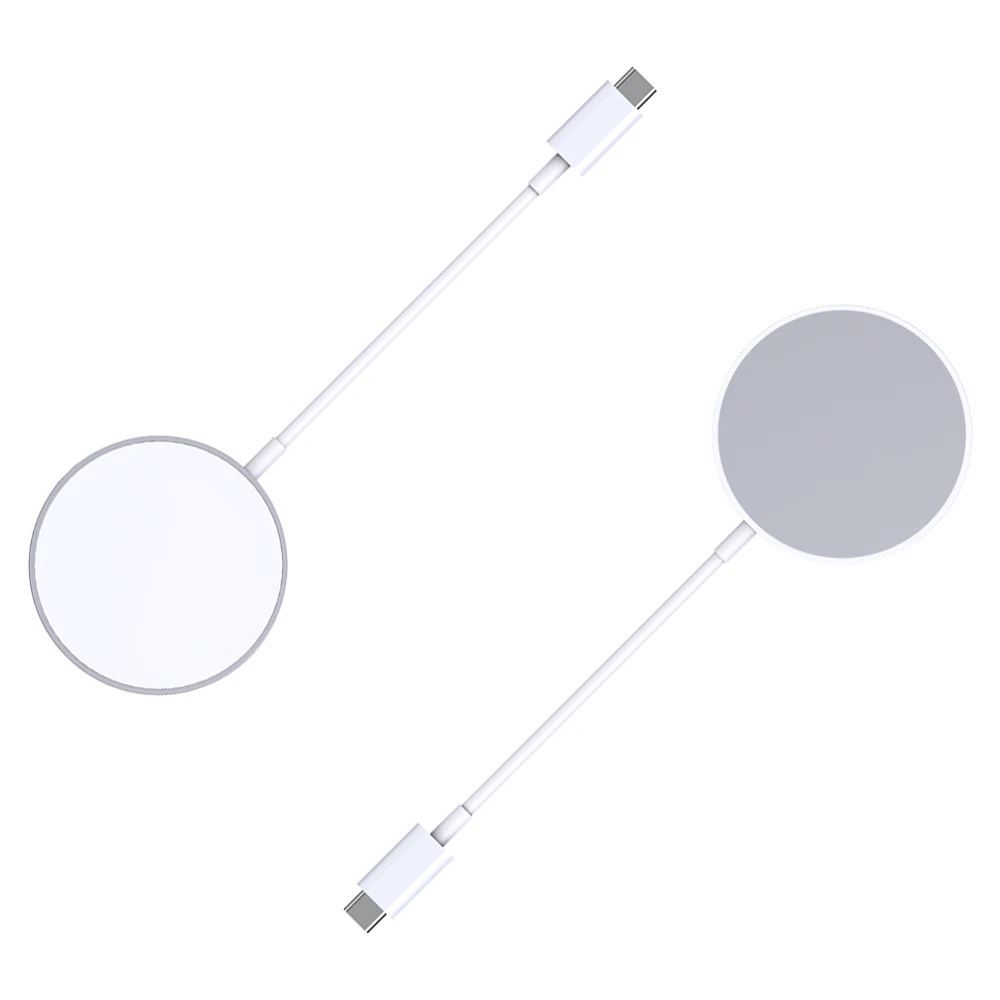 Тип C 7,5 Вт белый Magsafe автомобильное беспроводное зарядное устройство для Iphone 12 Magsafe Зарядное устройство