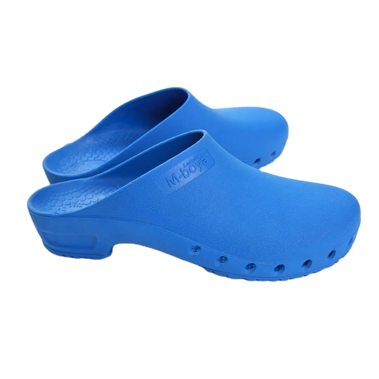 Rubber Outsole Waterproof Autoclavable Doctor Clogs Medical Operating Room Surgical Shoes