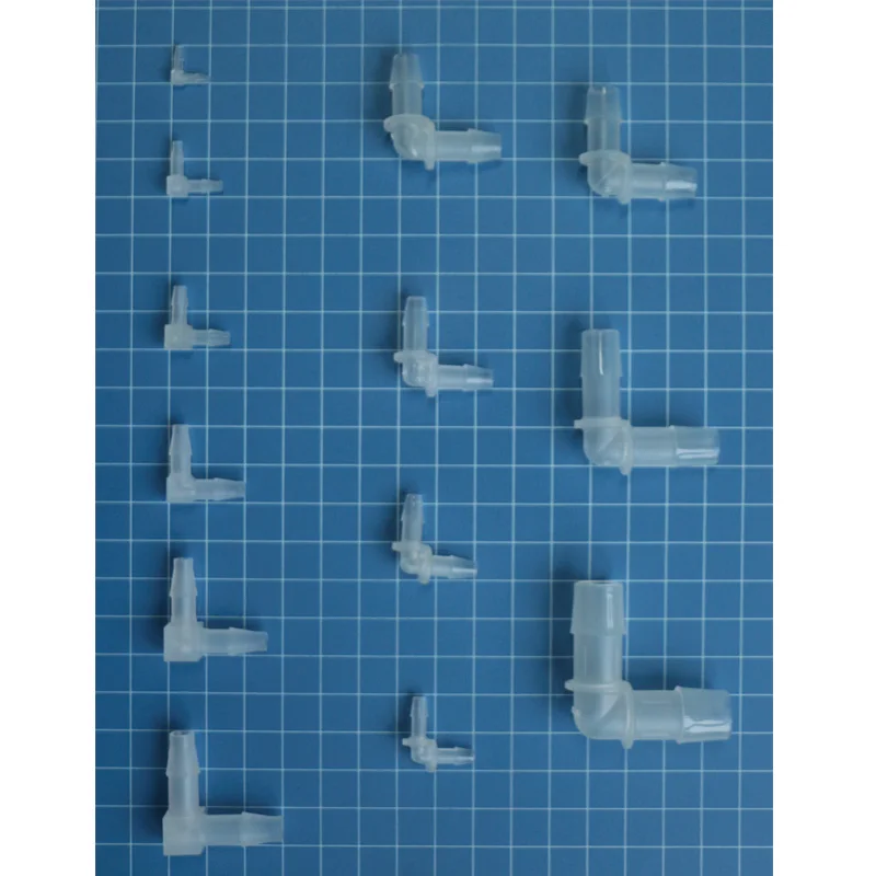 Best Quality Plastic Straight Elbow Tee Cross Hose Barb Pipe Round Tube Connector