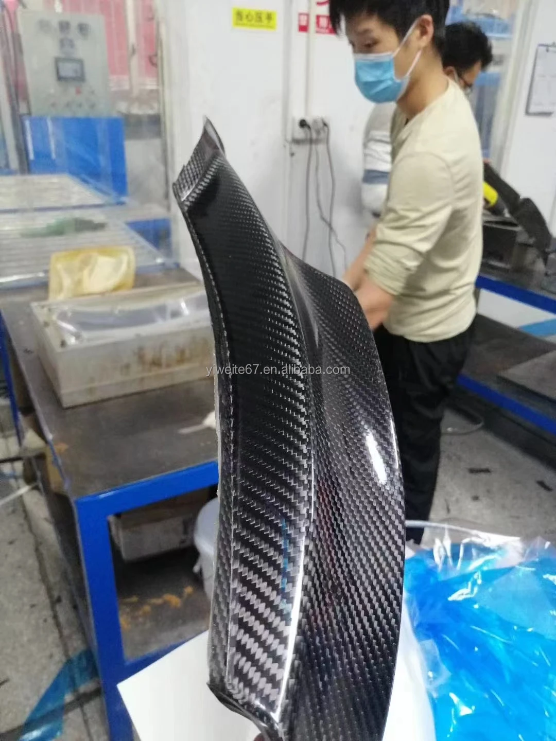 OEM Carbon Fiber Parts Toray 3K Dry Carbon Car Assembly Carbon Fiber Molding Parts Customization