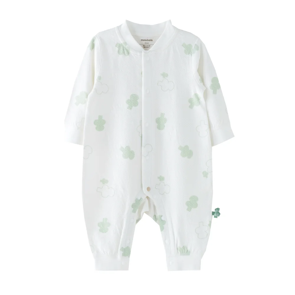 Newborn Baby Jumpsuit Spring And Autumn Long Sleeve Baby Rompers 100% Cotton Unisex Baby Clothes
