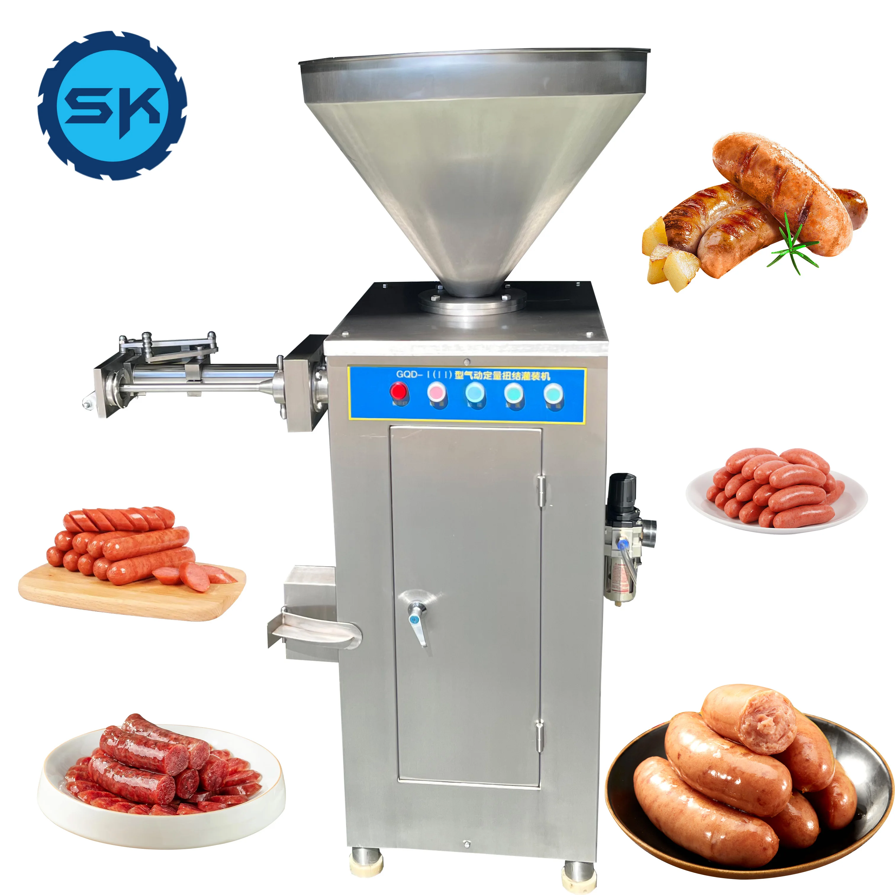 Sausage Making Machine Enema Stuffing Machine Filler Sausage Stuffer Sausage Maker Meat Enema Machine