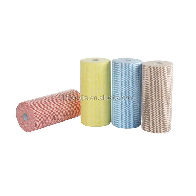 Multipopuse kitchen wipe roll disposable cleaning wipe roll nonwoven perforated roll