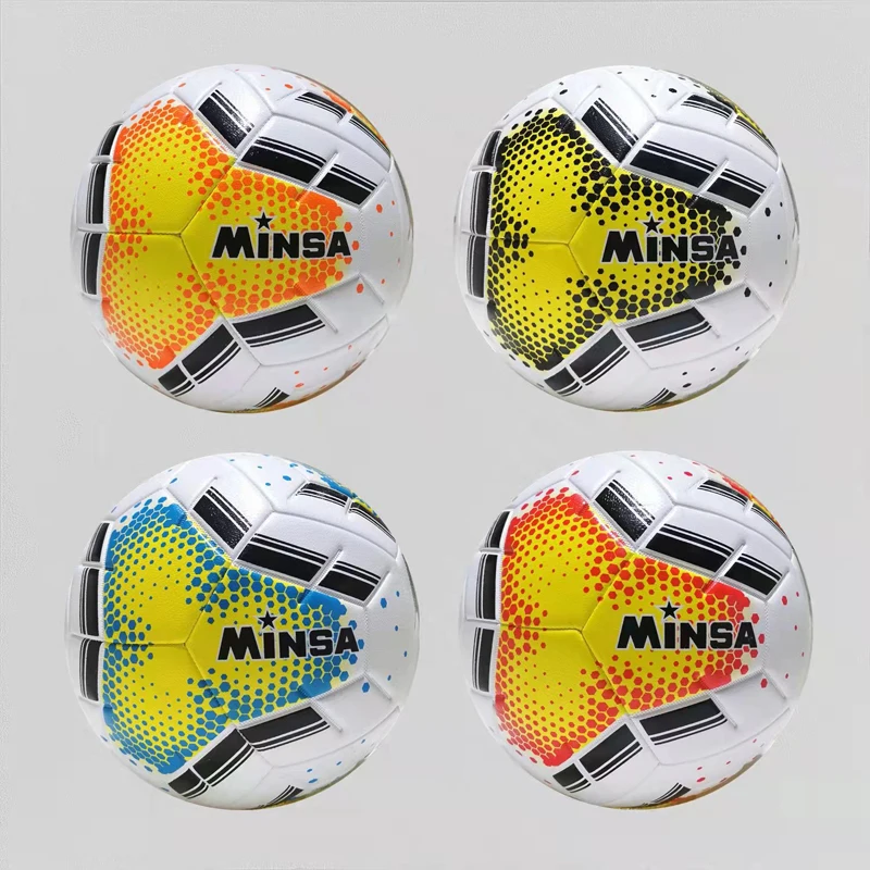 2021 New Match Training Balls Sports Goods Custom PVC Machine Stitched Promotion Soccer Ball Football