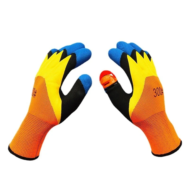 Picking beans peeling garlic pinch vegetable thumb knife picking gloves