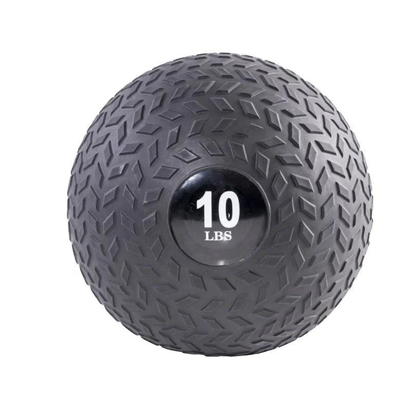 Cheap Adjustable Competition Gym Black No-Slip Pvc Slam Ball Fitness Dual Grip Rubber Solid Gravity Ball Medicine Ball