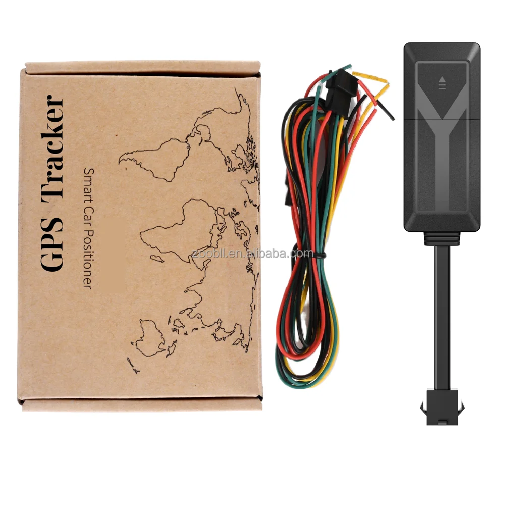 A7C Mobile 4G Real Time Positioning Car Wiring Tracker 4G Connection Tracker With APP Remote Control