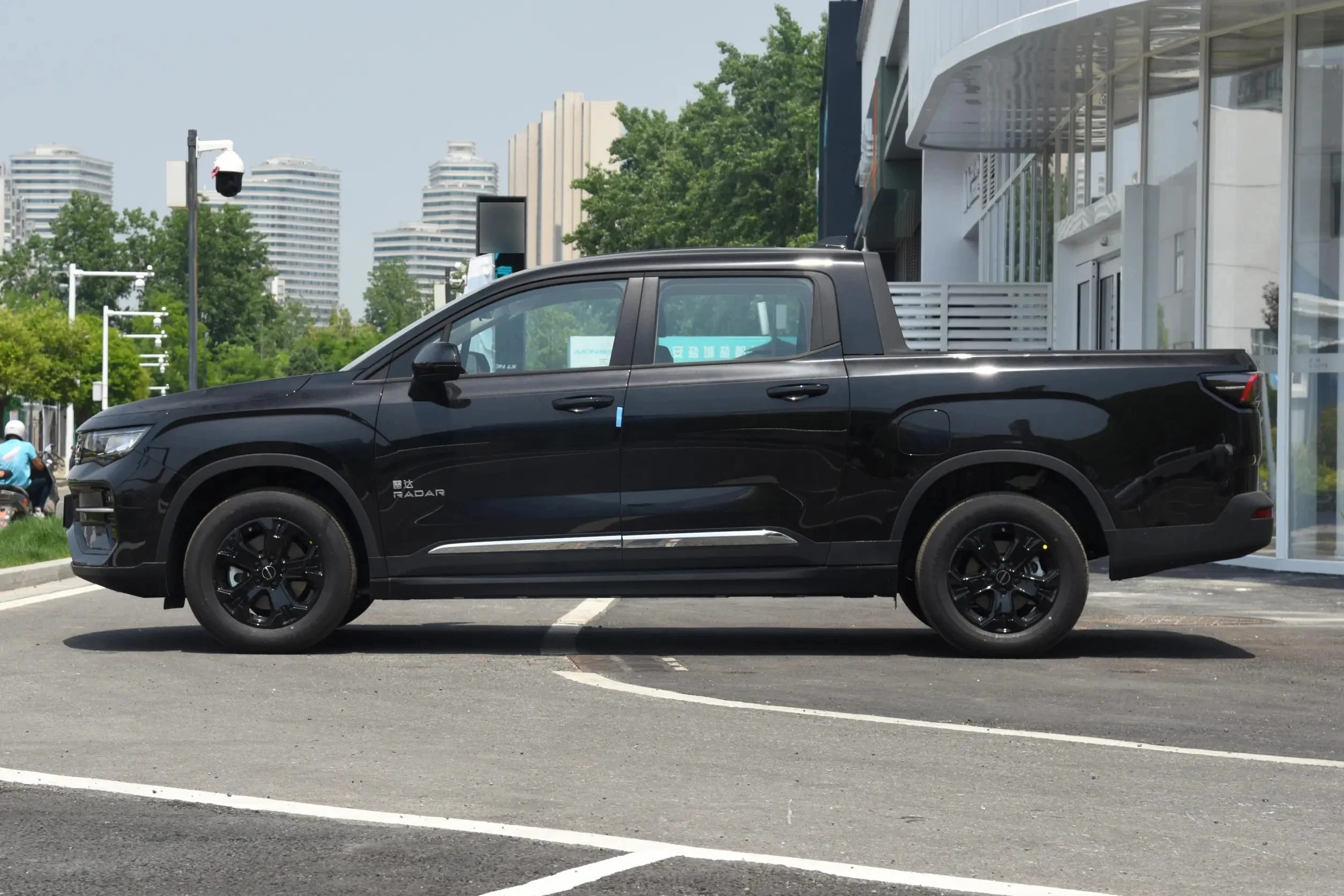 Geely Radar Auto RD6 400S New Energy Pickup Truck 400Km Pure Battery Range Electric Pickup EV Truck In Stock