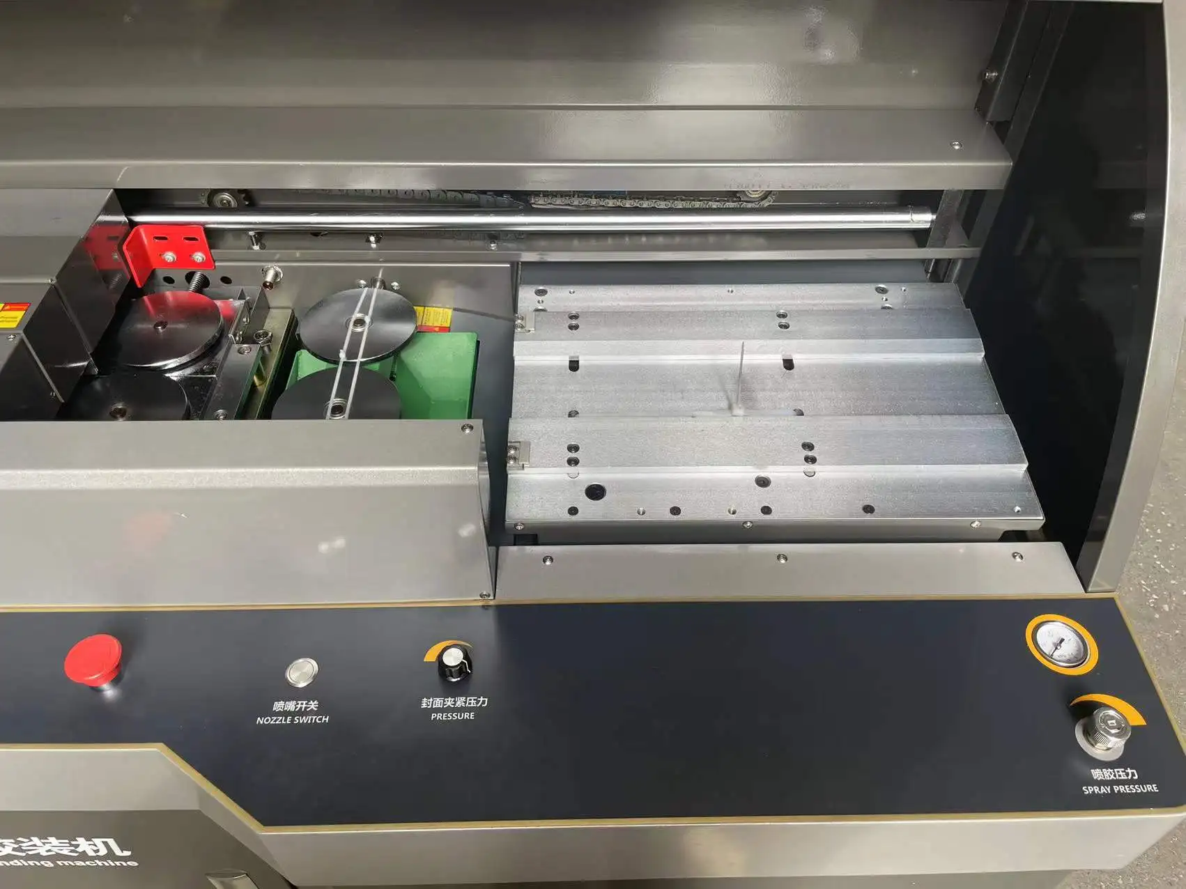 FRONT S2000LP A3 Size 180 Degree Open Hot PUR Glue Binder with binding length 460mm  60mm thickness 200-300books/h