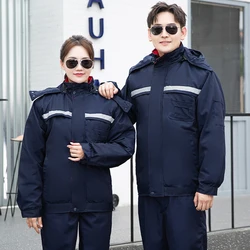 Factory high quality winter keep wram work jacket worker coat worker uniform factory uniform
