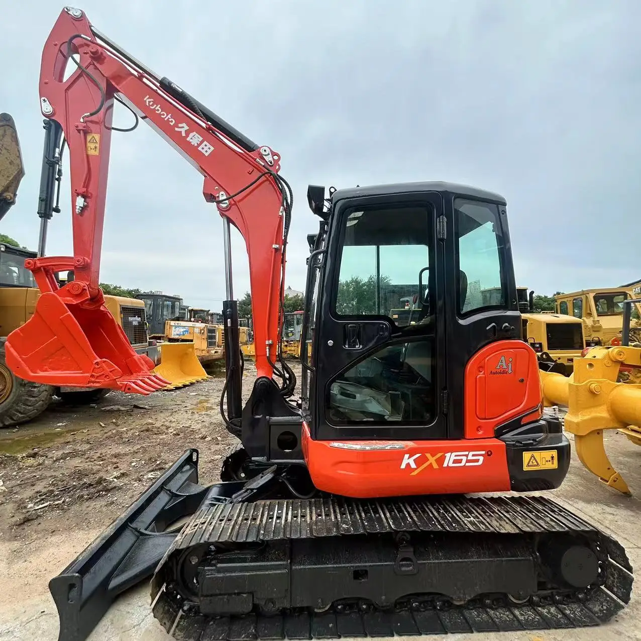 Used kubota kx165 excavator with Wholesale price used hydraulic crawler in best condition and low price in stock