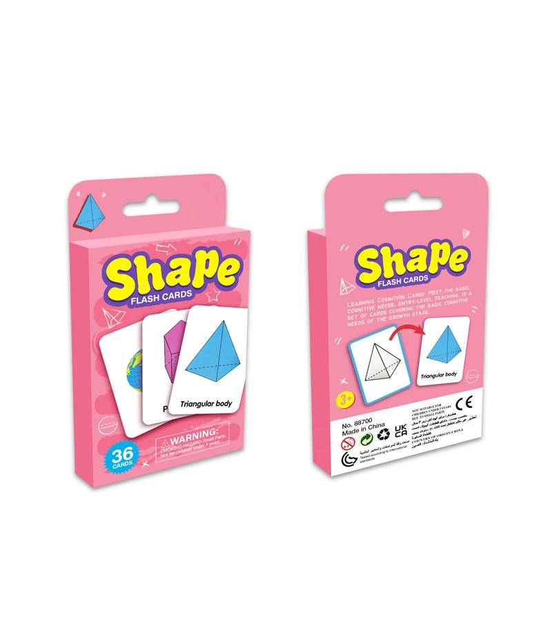 Custom Paper Early Education Baby Cognition Cards Toys Learning Flash Cards/Cognitive Cards