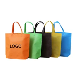 Eco friendly cheap recycle custom logo printed gift packaging multi usages ultrasonic non woven bag supplie