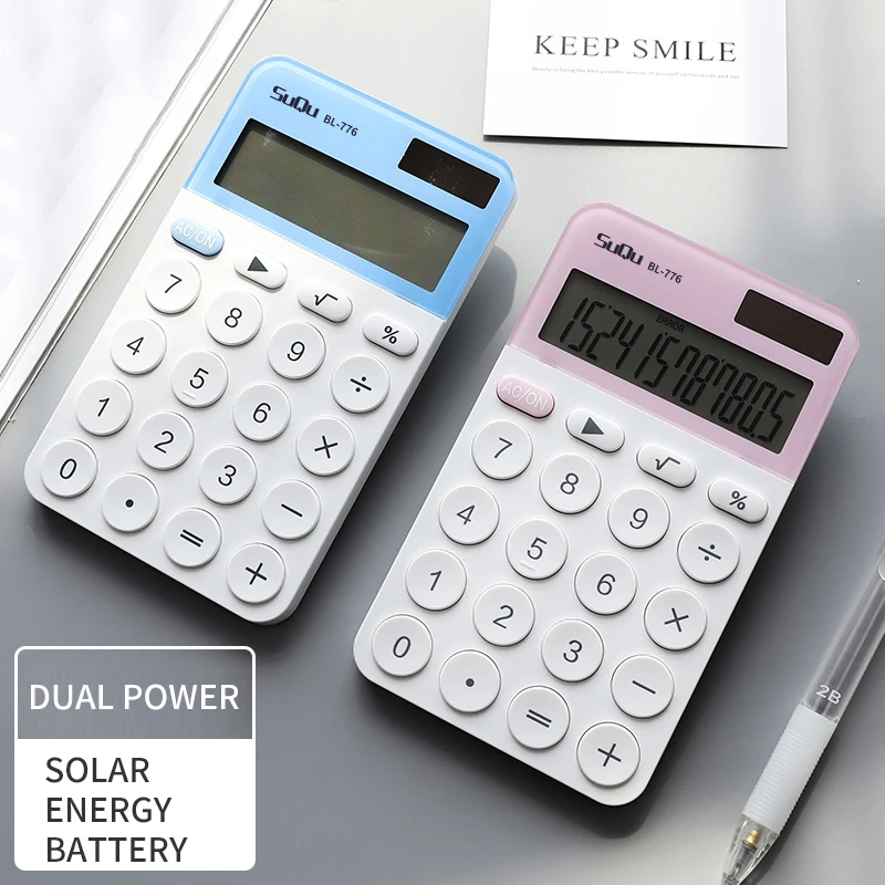 
 Горячая Распродажа калькулятор 12 большого размера настольный электронный научный калькулятор офисный студенческий Портативный электронный калькулятор  