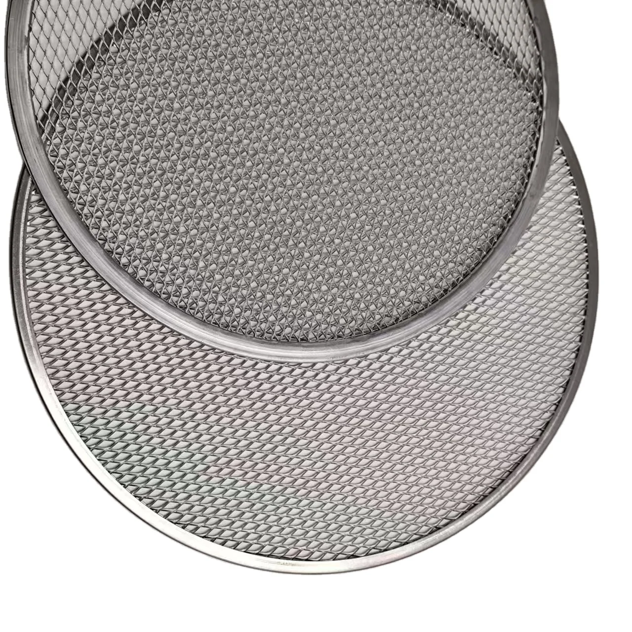 High quality Aluminium 6-22 Inch Stainless Steel Pizza Screen customized size wire mesh pizza tray
