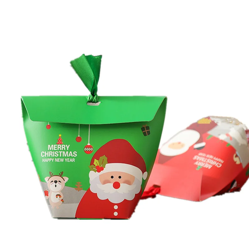 Factory Wholesale Creavive Design Cosmetic Cookie Gift Paper Bag christmas boxes Chocolate christmas box