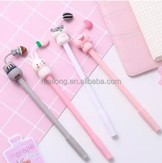 
Beyond of cute cartoon neutral pen writing black pen examination PN024 