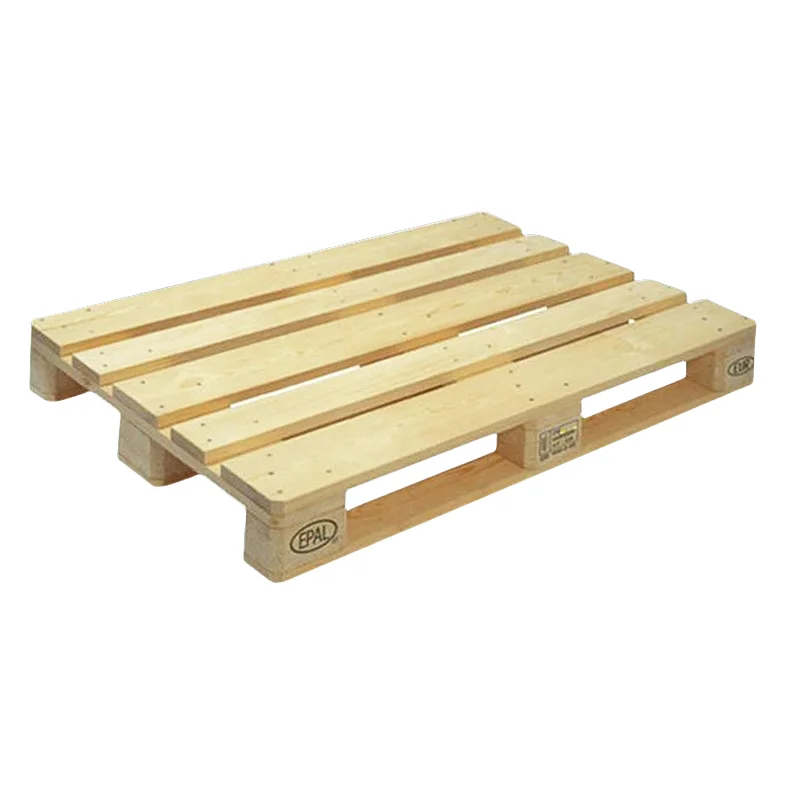 Wholesale Cheap Single Face 4 Way Entry Wood Pallets Cheap European standard EPAL fumigated wooden pallet