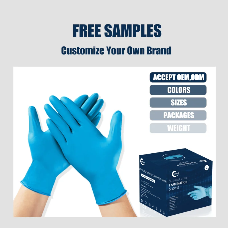 Barrier Protection Gloves Manufacturers Food Safe Vinyl Disposable Gloves Degradation Nitrile Gloves