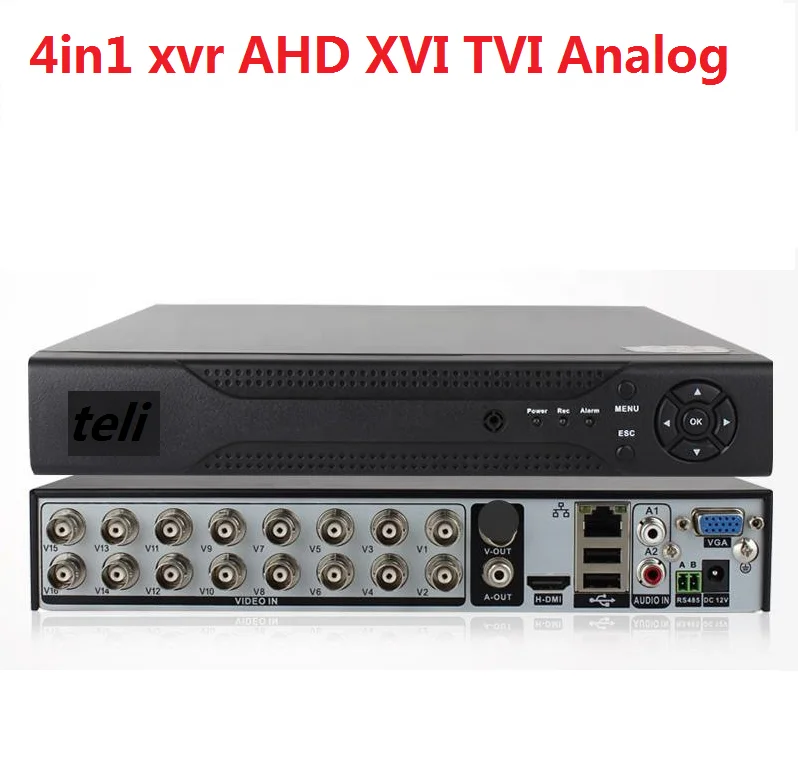 CCTV System 5mp H.265 DVR Security Camera System 5-IN-116 Channel xvr