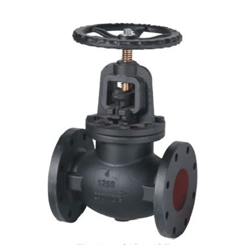 API 6D certificate cast steel globe valve price list 	 bellow globe valve