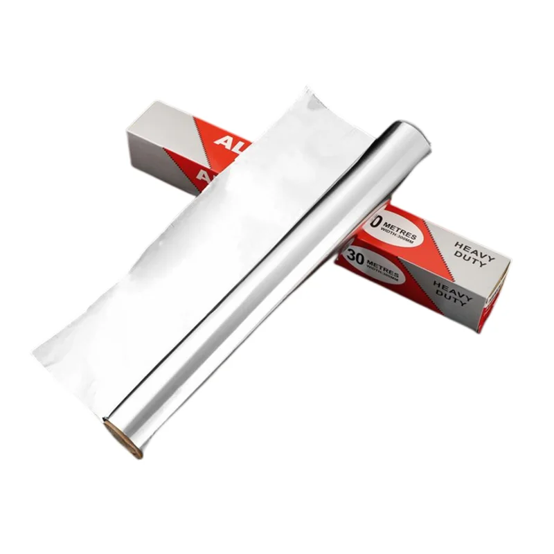 BGI aluminium foil rolls Customized Color Box 450mm Silicone Coated Non-stick Baking Paper Roll