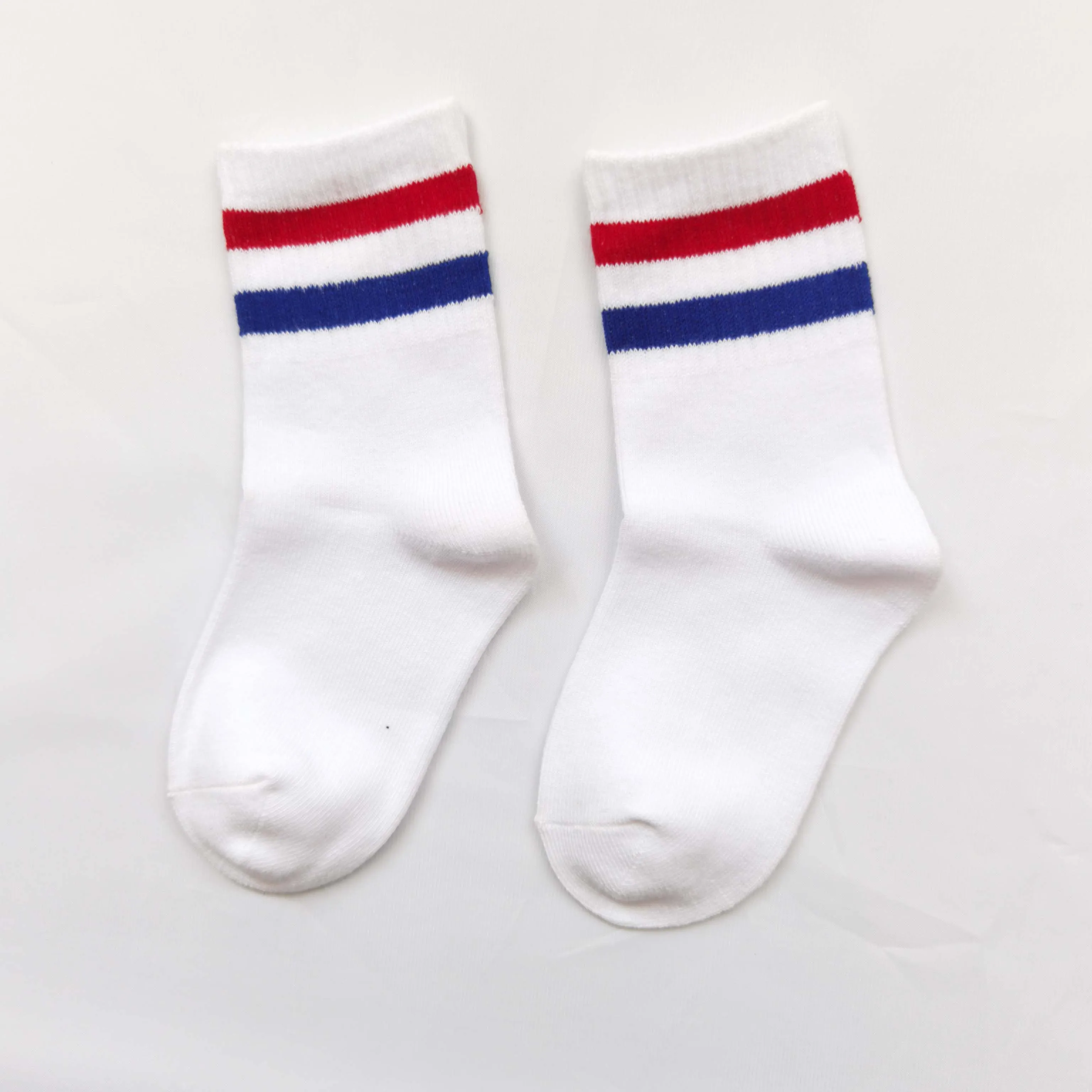 School socks solid color or simple pattern kids girl socks