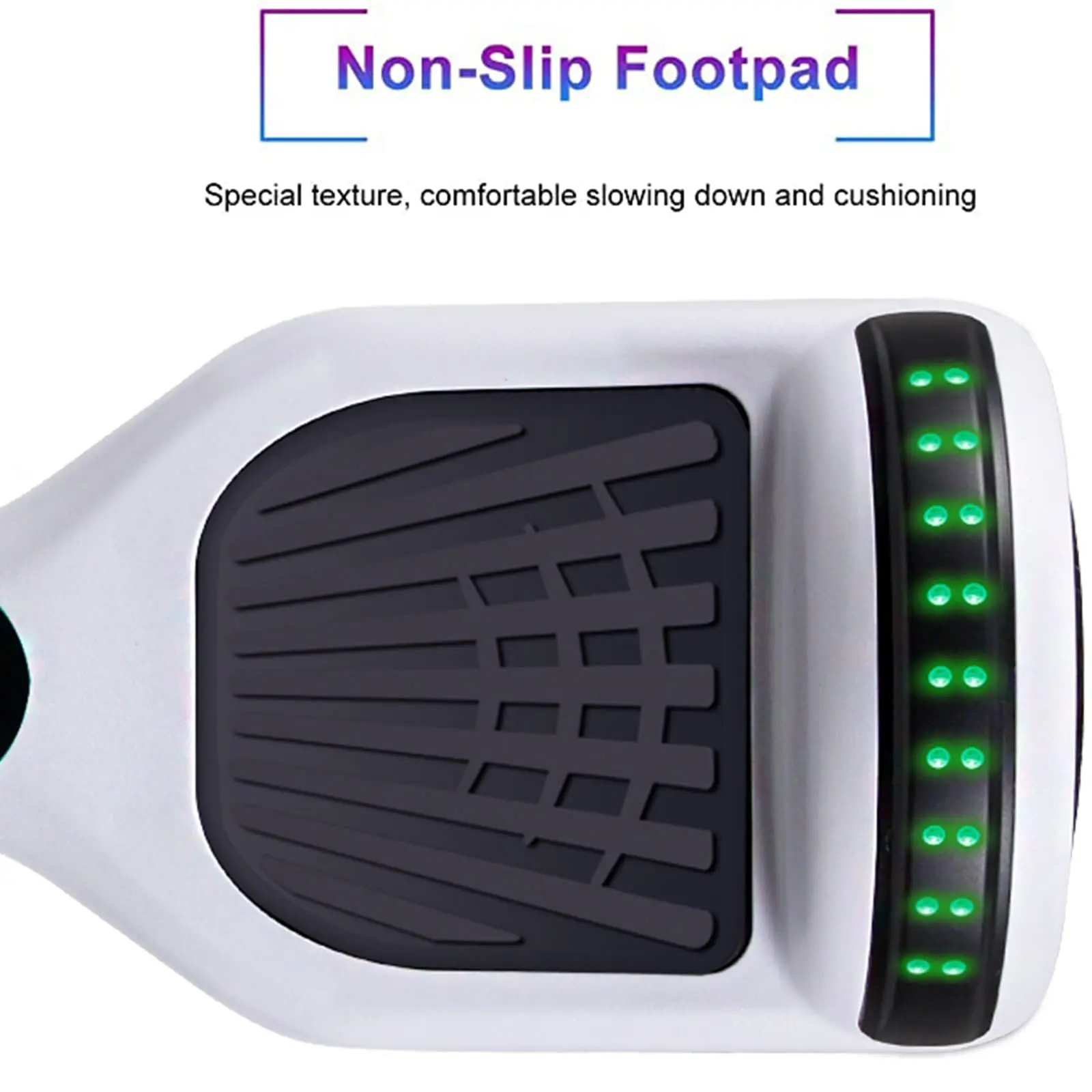 Hoverboard for Kids Ages 6-12 with Built-in Bluetooth Speaker and Colorful Lights Wheels Safety Certified Self Balancing Scooter