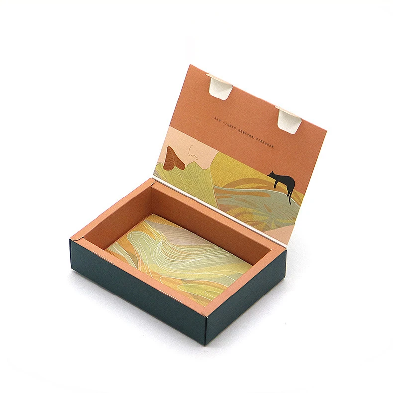 Paper Luxury Baklava Dates Packing Packaging Gift Boxes Date Box for Ramadan