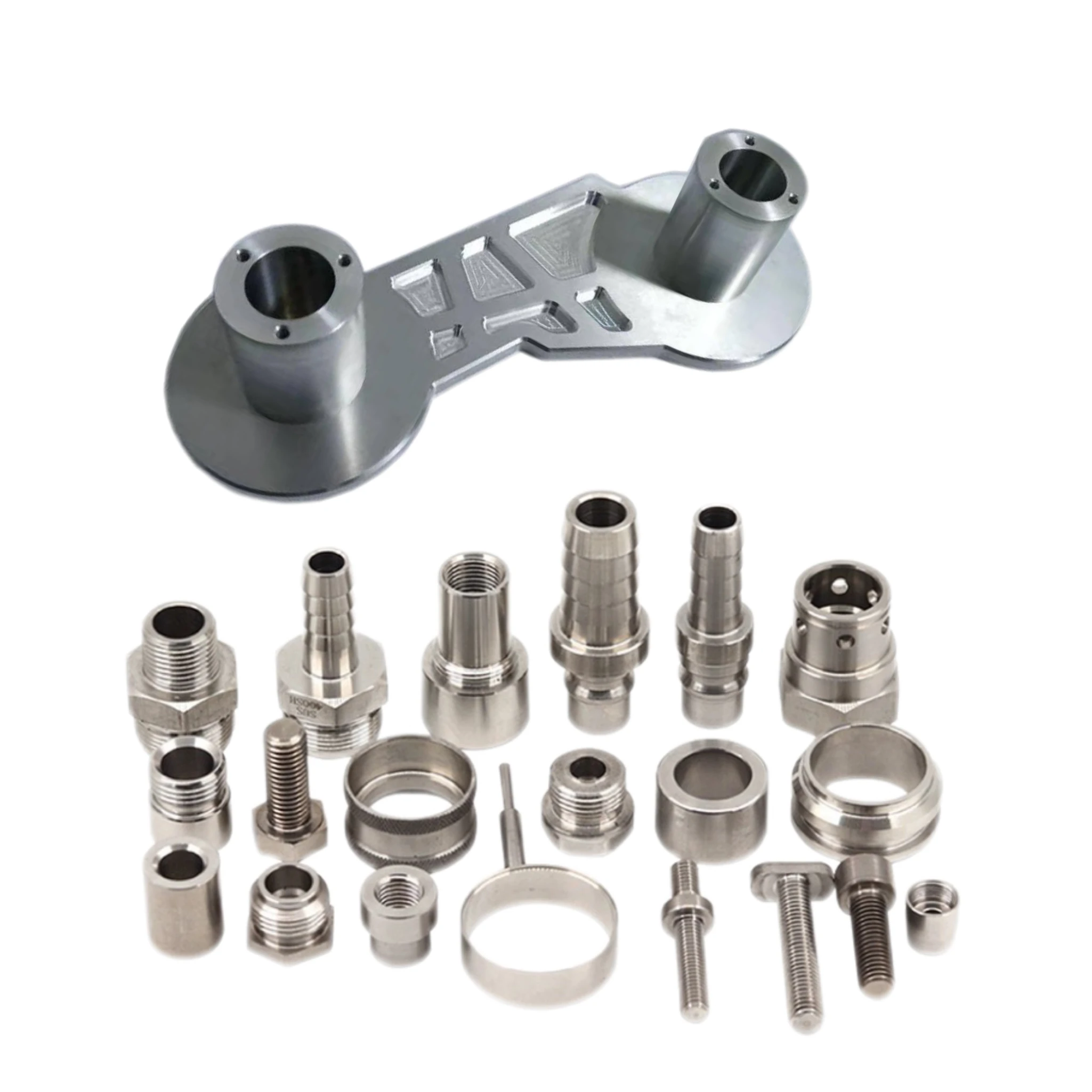 BKS China CNC machining 5 axis lathe factory precision plastic CNC milling parts turning and milling CNC machining service