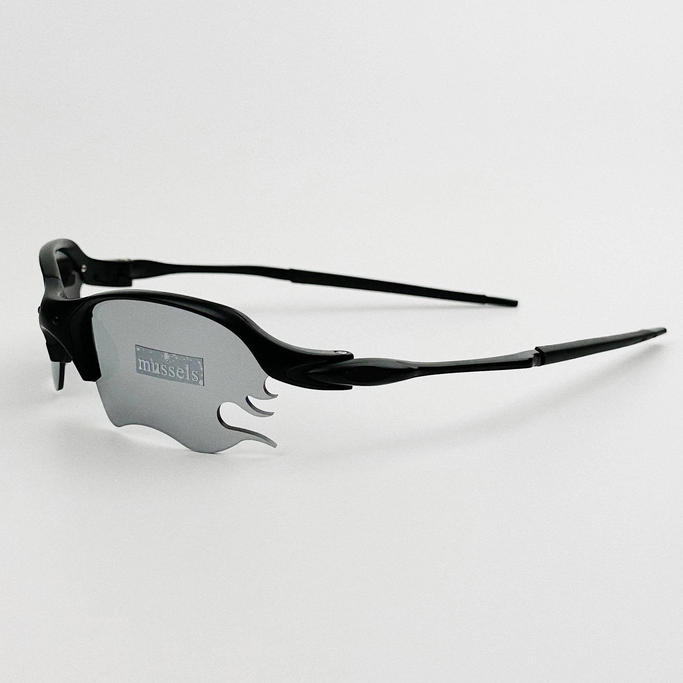 X metal Half Frame Sun glasses Vintage Men Unique Fashion Glasses 2024 New Punk Y2k Cycling Sports Shade Sunglasses