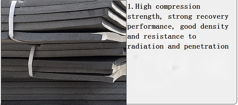 Expansion  bitumen board joint filler in construction