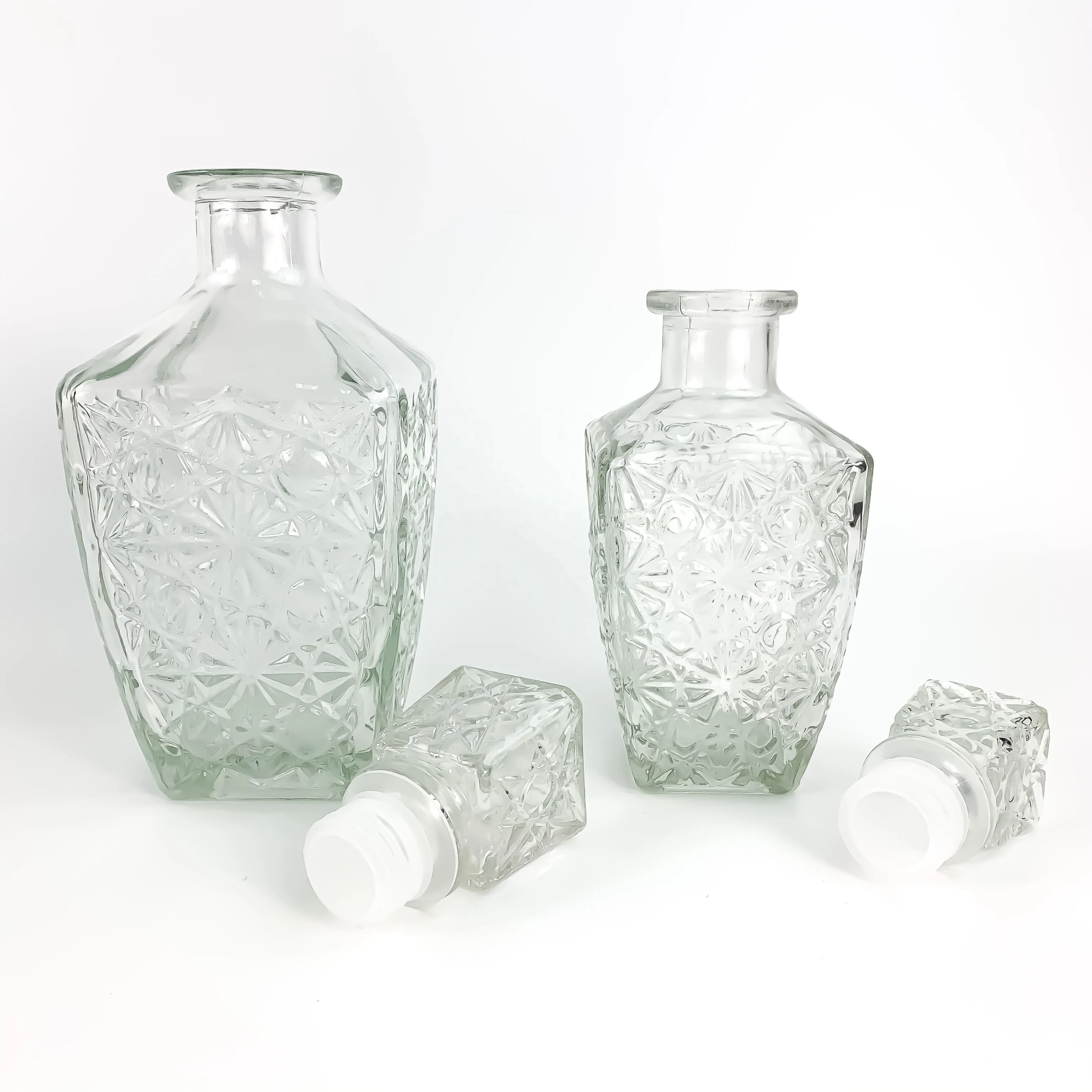 square  clear glass whisky bottle vodka wine glass bottle