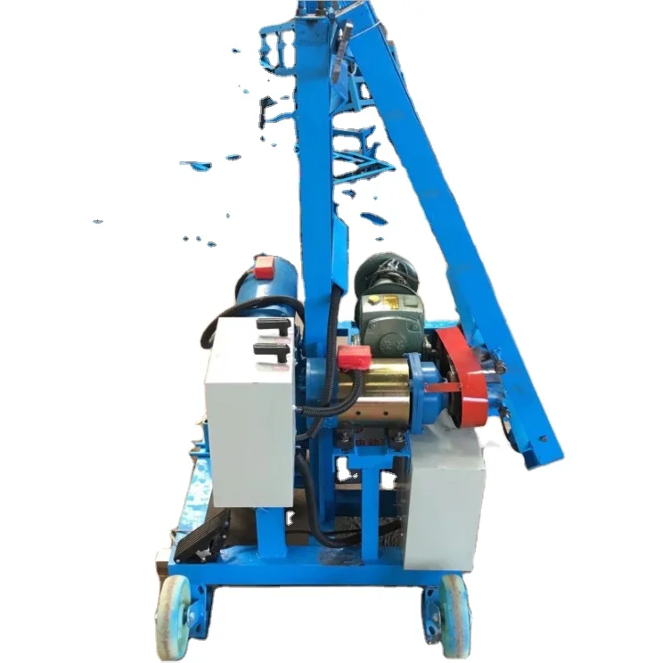 
Hydraulic Diesel Water Well Drilling Rig with Hydraulic Oil Radiator and One-Button Starting Function 