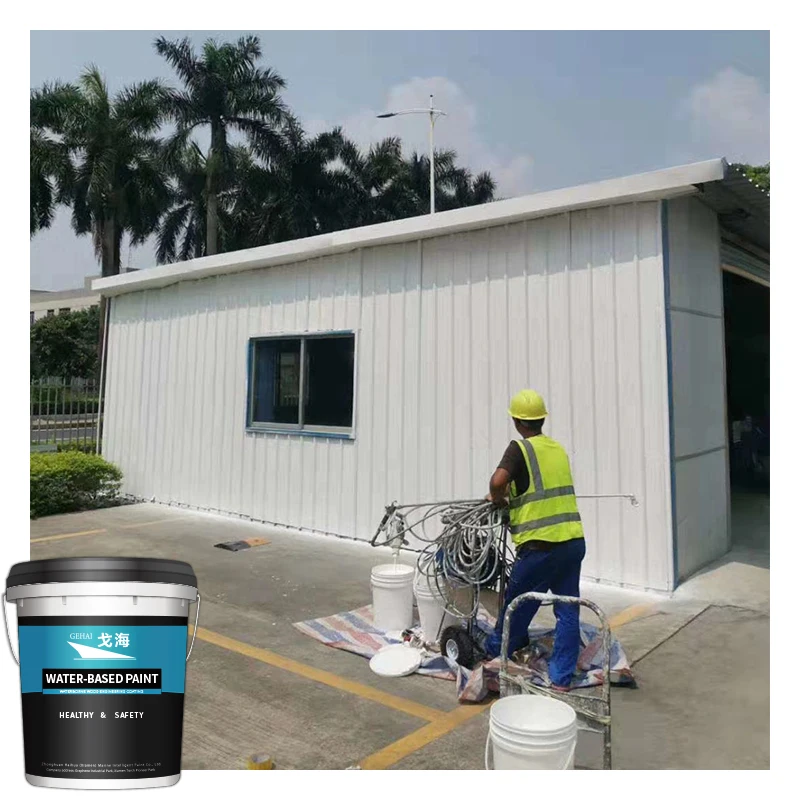 Anti-rust & thermal insulation Paint for Metal Roof ( Nano-Silica Material)