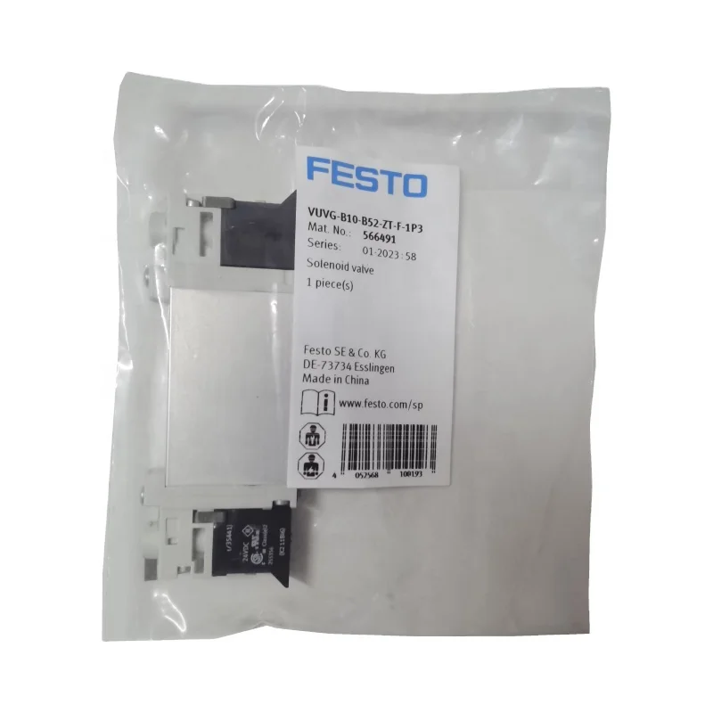Germany   VUVG-B10-B52-ZT-F-1P3  566491  Solenoid valve