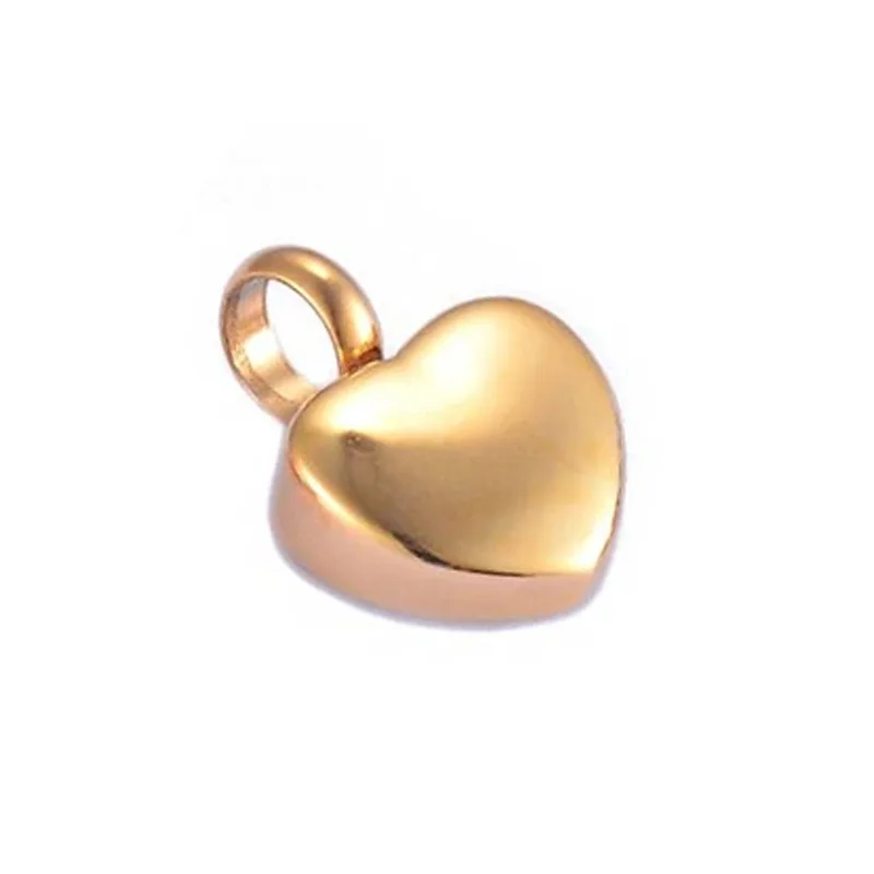 Qbellpet Stainless steel large capacity cross heart waterdrop design cremation jewelry ash urn pendant necklaces for pet ashes