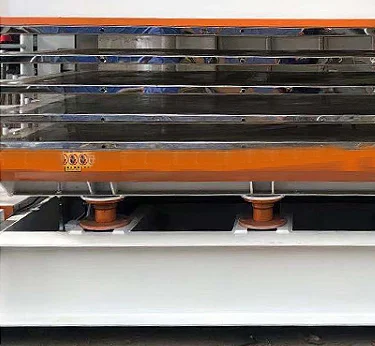 Wood veneer door skin pressing machine hot press for doors