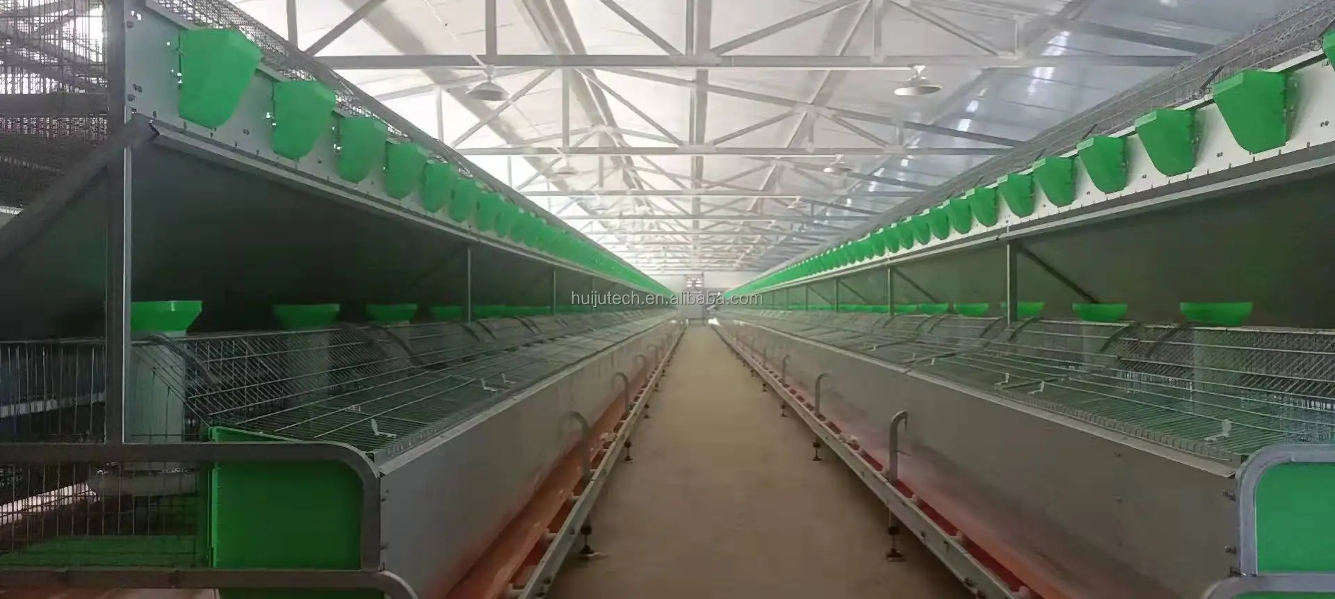 Stepped double-sided animal cages breeding mother baby rabbit cage HJ-HR 24 cells cell luxury rabbit cages