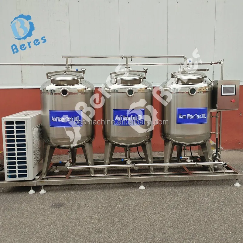 100L per batch Juice beverage egg liquid sterilization filling production line equipment