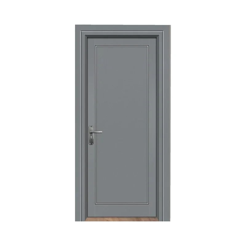 High Quality Solid Wood Decoration Interior Door Modern Minimalist Design Door Fireproof Door