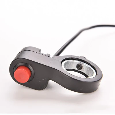 MotoLovee 7/8' Universal Motorcycle Handlebar Switch Horn Starter Kill Button Switch E-Bike Motor Single Switch