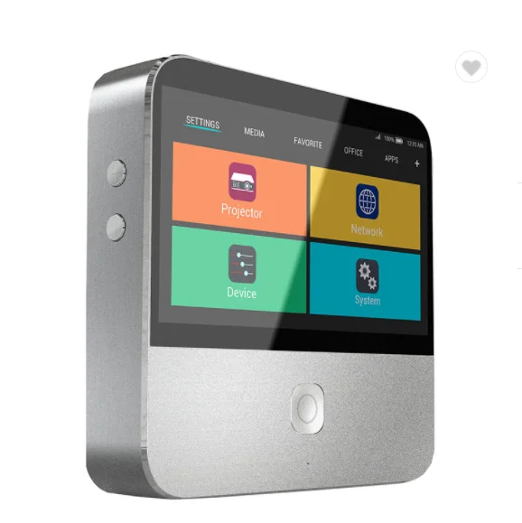 Разблокированный ZTE Spro 2 Smart Android мини-проектор MF97E HD 4G LTE Hotspot с ATT T-Mobile