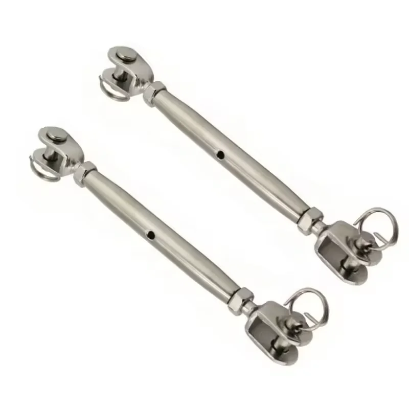 M5 - M20 Stainless Steel A2 A4 Jaw-Jaw Closed Body Turnbuckles