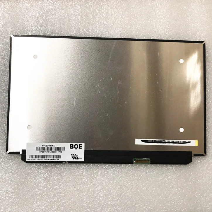 LED LCD 12.5 Slim IPS FHD short frame Laptop Screen NV125FHM-N82 N73