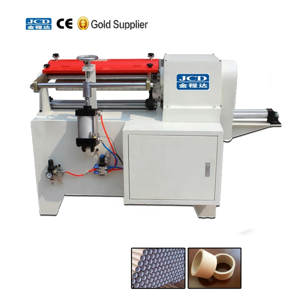 Cheap price easy to operate manual core paper cutting machine/ carton tape inner core cutting machine