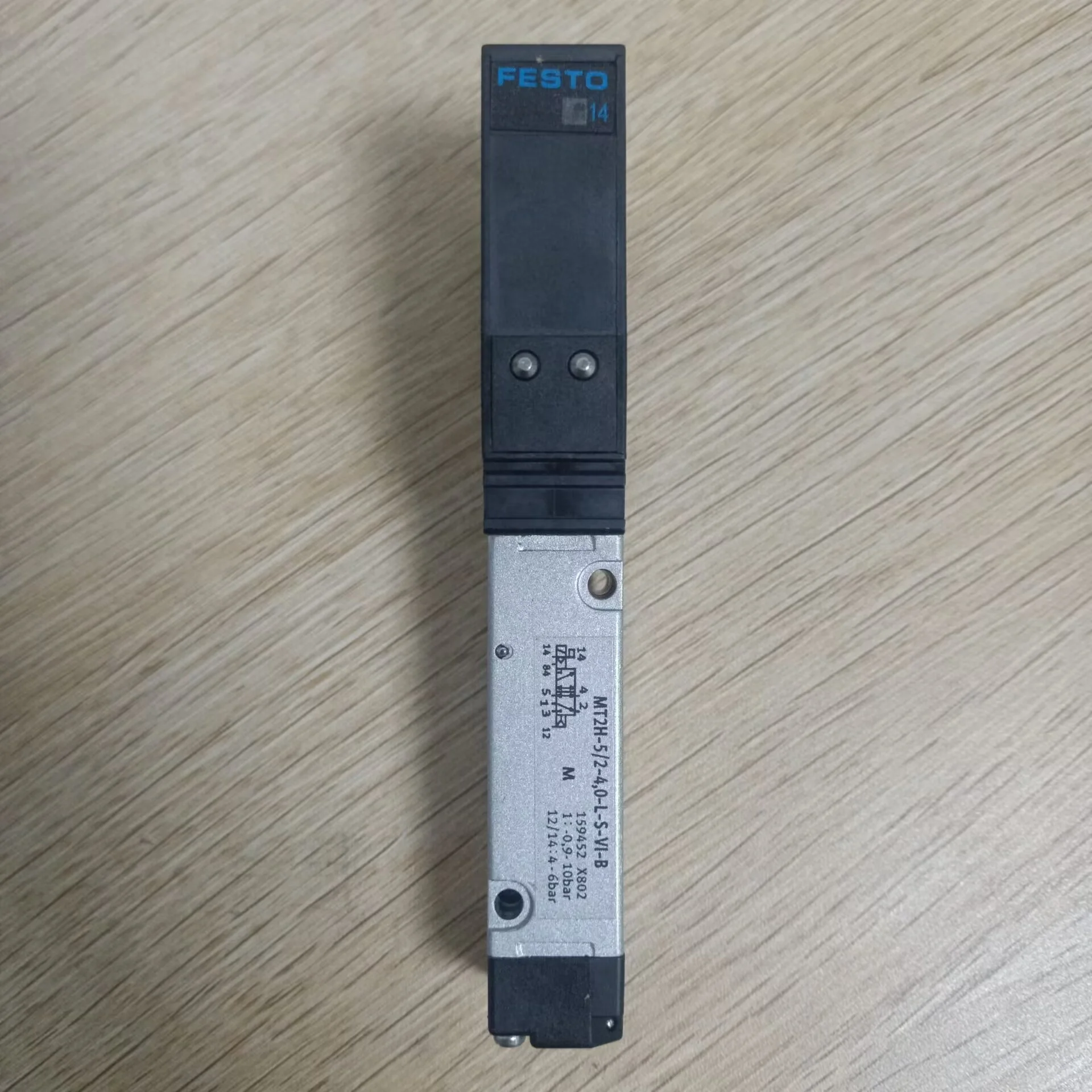 original Festos pneumatic solenoid valve MT2H-5/2-4,0-L-S-VI-B 159452